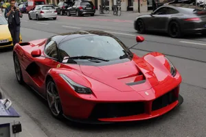 Stunning Ferrari Laferrari Steals The Spotlight Wallpaper