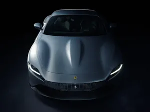 Stunning Ferrari Roma In Its Full Glory Wallpaper