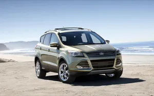 Stunning Ford Escape On The Road Wallpaper
