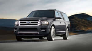 Stunning Ford Expedition On The Road Wallpaper