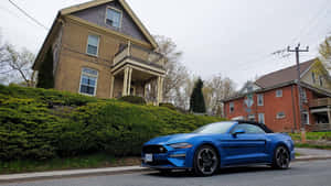 Stunning Ford Mustang California Special Cruising Down The Highway Wallpaper