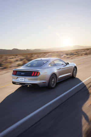 Stunning Ford Mustang California Special Cruising The Coastline Wallpaper