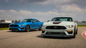 Stunning Ford Mustang California Special Showcased Under The Golden Sun Wallpaper