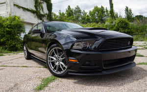 Stunning Ford Mustang Roush On The Open Road Wallpaper