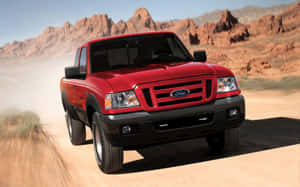 Stunning Ford Ranger In Action Wallpaper