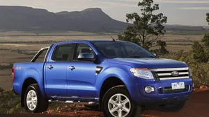 Stunning Ford Ranger In Action Wallpaper