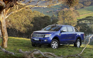 Stunning Ford Ranger On A Picturesque Landscape Wallpaper