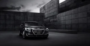 Stunning Genesis G80 In Motion Wallpaper