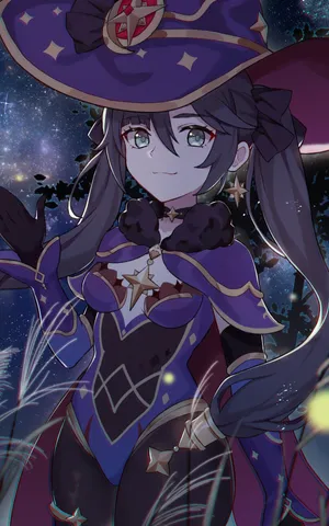 Stunning Genshin Impact Mona Wallpaper Wallpaper