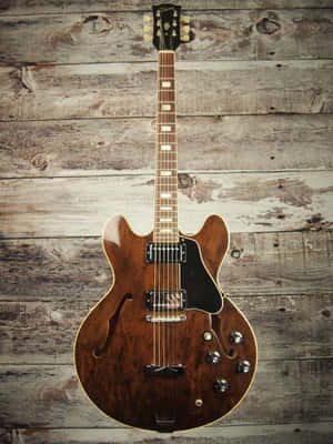 Stunning Gibson 335 Electric Guitar Wallpaper