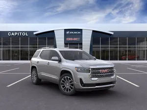 Stunning Gmc Acadia On The Road Wallpaper