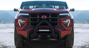 Stunning Gmc Canyon On The Road Wallpaper