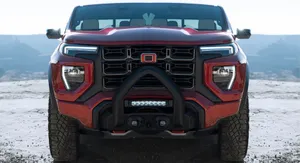 Stunning Gmc Canyon On The Road Wallpaper