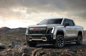 Stunning Gmc Sierra In Its Natural Habitat. Wallpaper