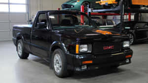 Stunning Gmc Syclone In Dazzling Red Wallpaper