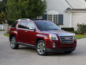 Stunning Gmc Terrain In Its Natural Habitat Wallpaper