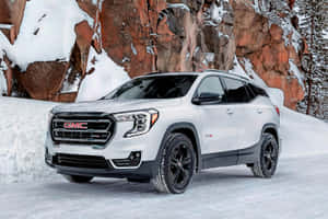 Stunning Gmc Terrain In Natural Setting Wallpaper