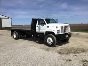 Stunning Gmc Topkick On The Road Wallpaper