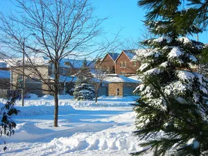 Stunning Golden Sunset At Kempenfelt Bay, Barrie Wallpaper
