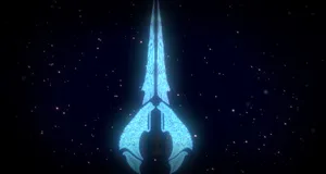 Stunning Halo Energy Sword In A Vibrant Blue Hues Wallpaper