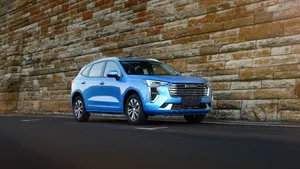 Stunning Haval Suv Dominating The Road. Wallpaper