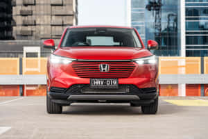 Stunning Honda Hr-v Showcasing Its Sleek Design And Advanced Features Wallpaper