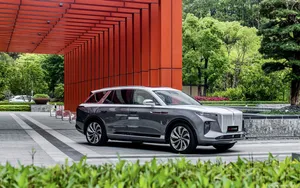 Stunning Hongqi Luxury Sedan On The Road Wallpaper