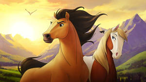 Stunning Horses From Spirit Stallion Of The Cimarron Wallpaper