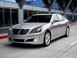 Stunning Hyundai Equus Luxury Sedan Wallpaper
