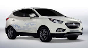 Stunning Hyundai Tucson On The Road Wallpaper