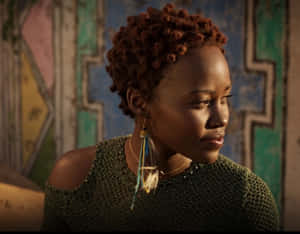 Stunning Image Of Nakia In All Her Glory Wallpaper