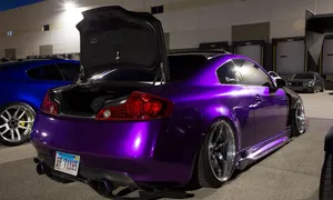 Stunning Infiniti G35 In A Scenic Background Wallpaper