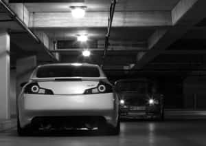 Stunning Infiniti G35 Luxury Sports Sedan In Motion Wallpaper