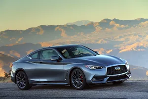 Stunning Infiniti Q60 On The Road Wallpaper
