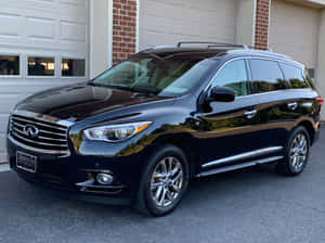 Stunning Infiniti Qx60 In Motion Wallpaper