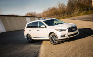 Stunning Infiniti Qx60 On The Open Road Wallpaper