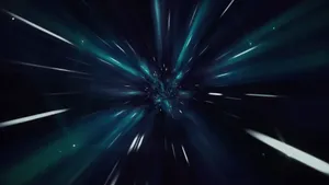 Stunning Interstellar Travel Through A Wormhole Wallpaper