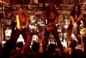 Stunning Izabella Miko Posing Elegantly Wallpaper