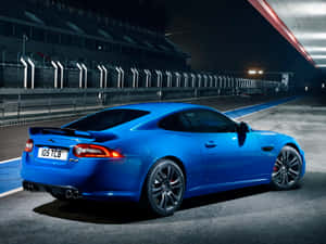 Stunning Jaguar Xkr In Action Wallpaper