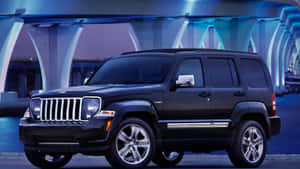 Stunning Jeep Liberty In The Wild Wallpaper