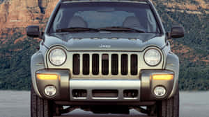 Stunning Jeep Liberty Off-road Adventure Wallpaper