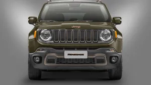 Stunning Jeep Renegade In A Beautiful Landscape Wallpaper