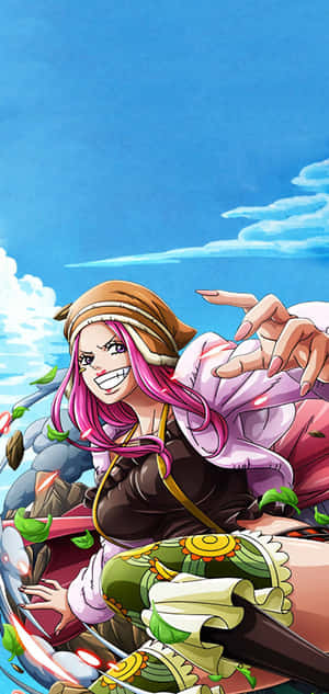 Stunning Jewelry Bonney Strikes A Confident Pose Wallpaper