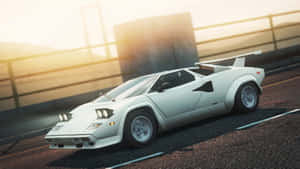 Stunning Lamborghini Countach In Full Glory Wallpaper