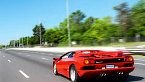 Stunning Lamborghini Diablo In Full Glory Wallpaper