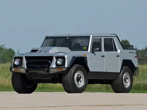 Stunning Lamborghini Lm002 In The Wild Wallpaper