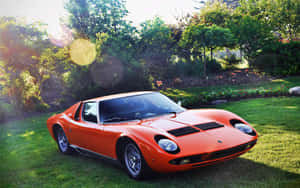 Stunning Lamborghini Miura Showcased In Full Glory Wallpaper