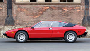 Stunning Lamborghini Urraco In Action Wallpaper