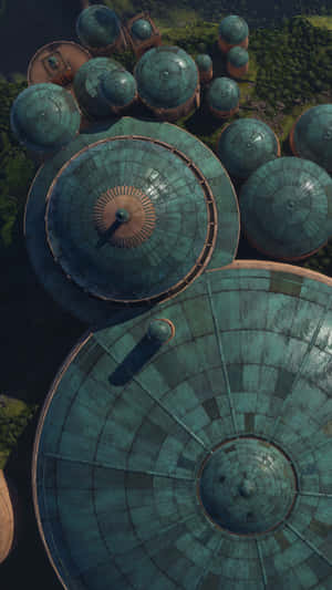 Stunning Landscape Of Naboo With A Peaceful Lake Wallpaper