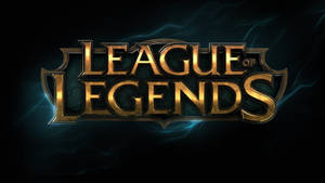 Stunning League Of Legends Logo Wallpaper